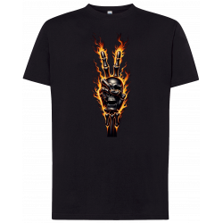 .T-shirt premium - V enflammé