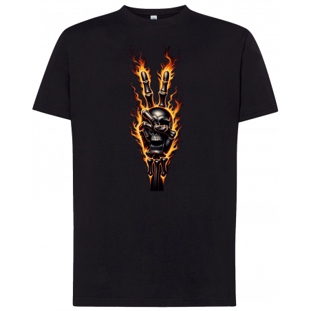 .T-shirt premium - V enflammé