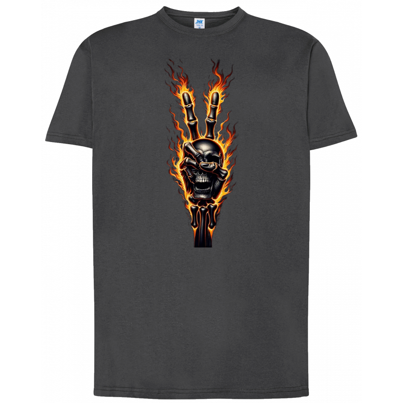 .T-shirt premium - V enflammé