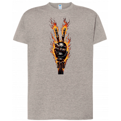 .T-shirt premium - V enflammé