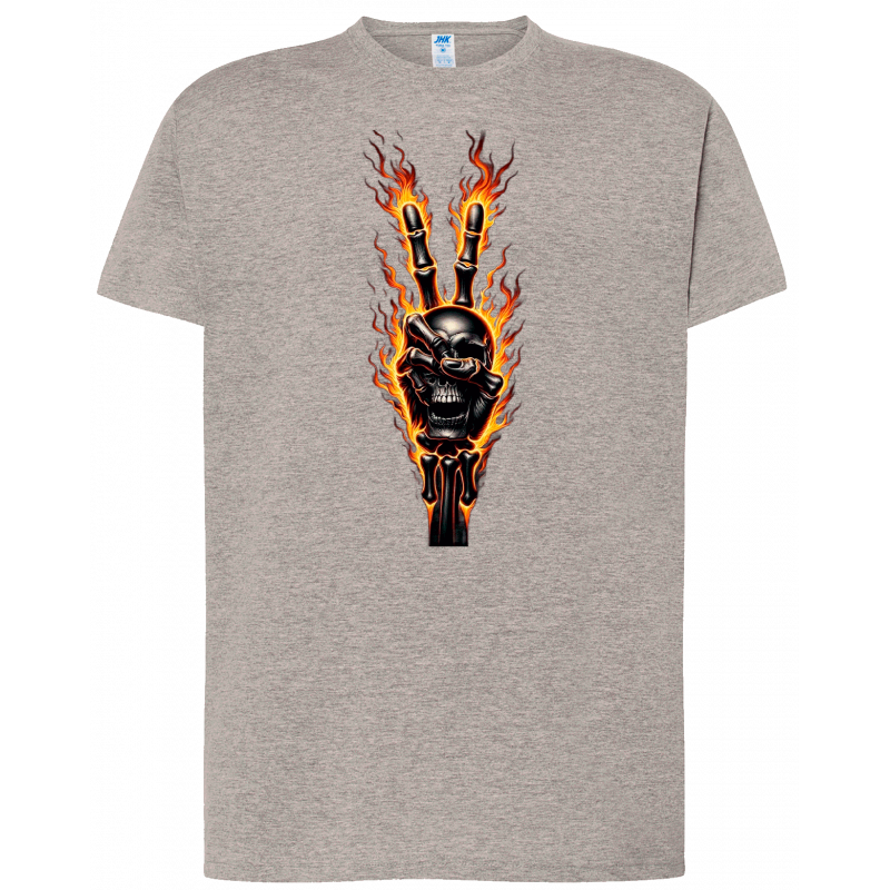 .T-shirt premium - V enflammé