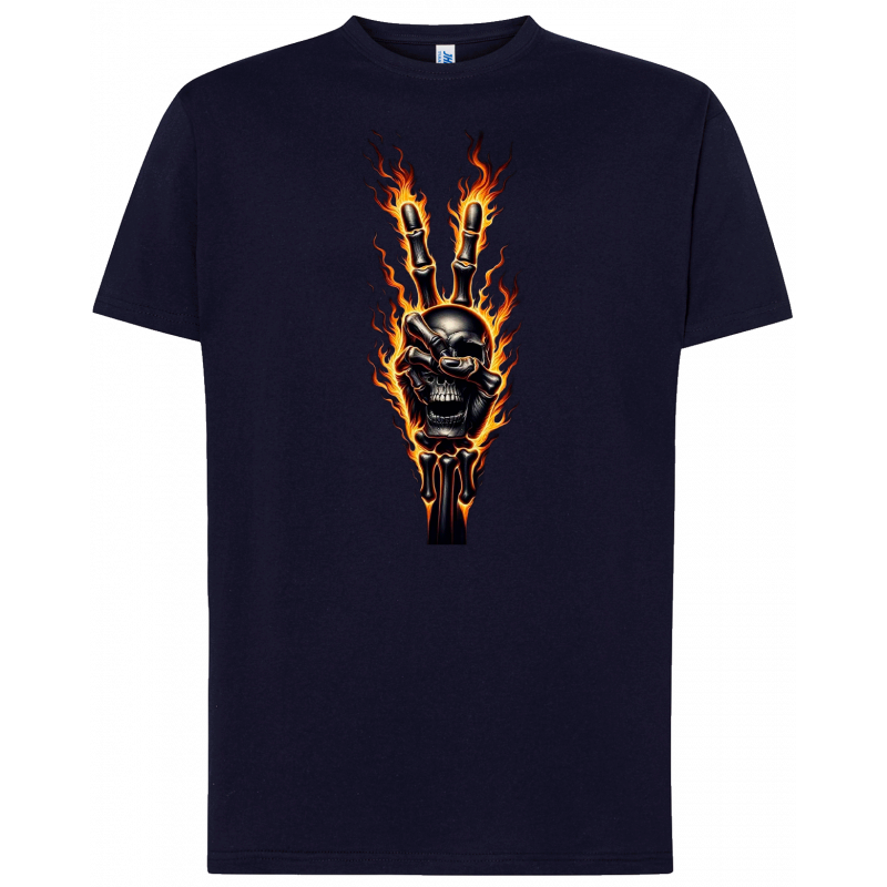 .T-shirt premium - V enflammé