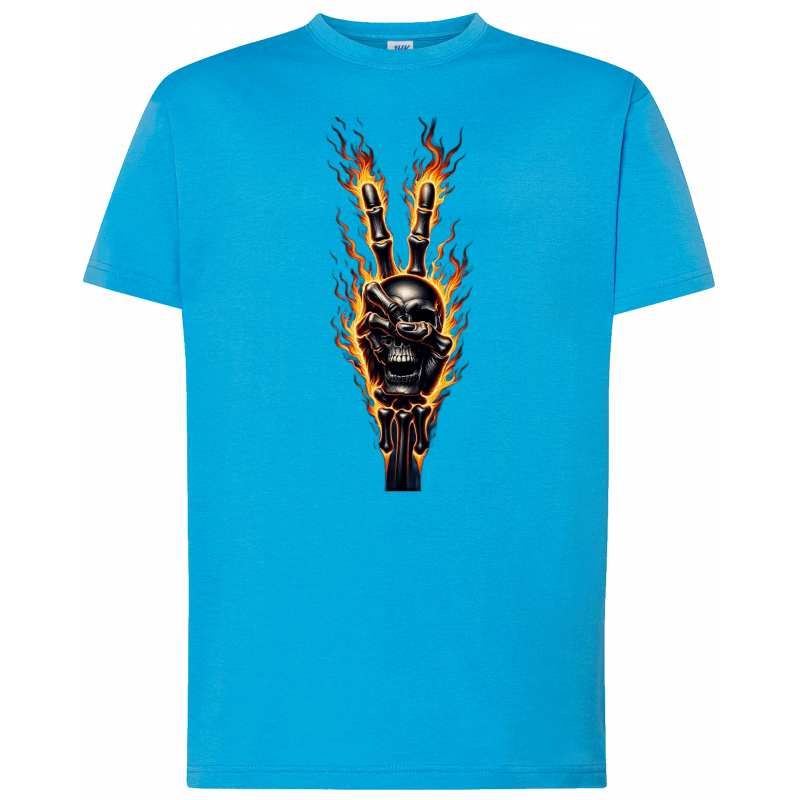 .T-shirt premium - V enflammé