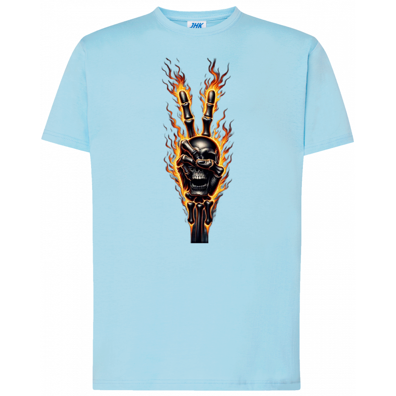 .T-shirt premium - V enflammé