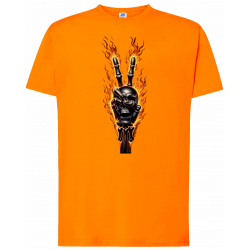 .T-shirt premium - V enflammé