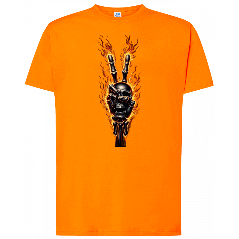 .T-shirt premium - V enflammé