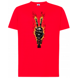 .T-shirt premium - V enflammé