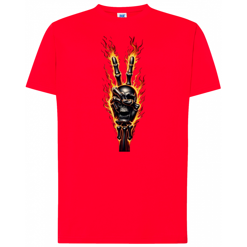 .T-shirt premium - V enflammé