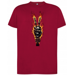 .T-shirt premium - V enflammé