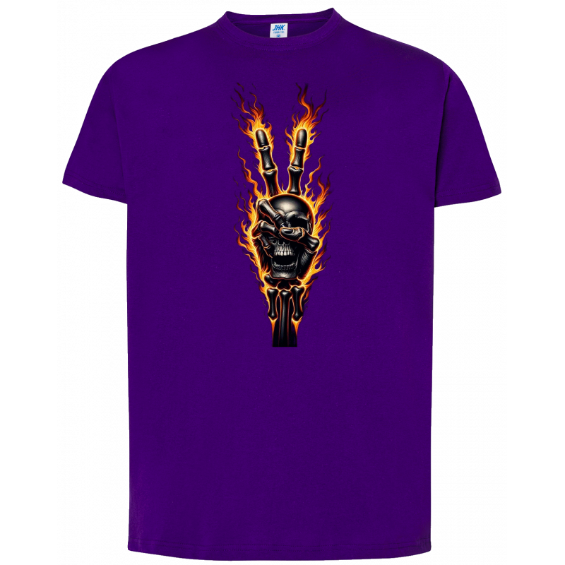 .T-shirt premium - V enflammé