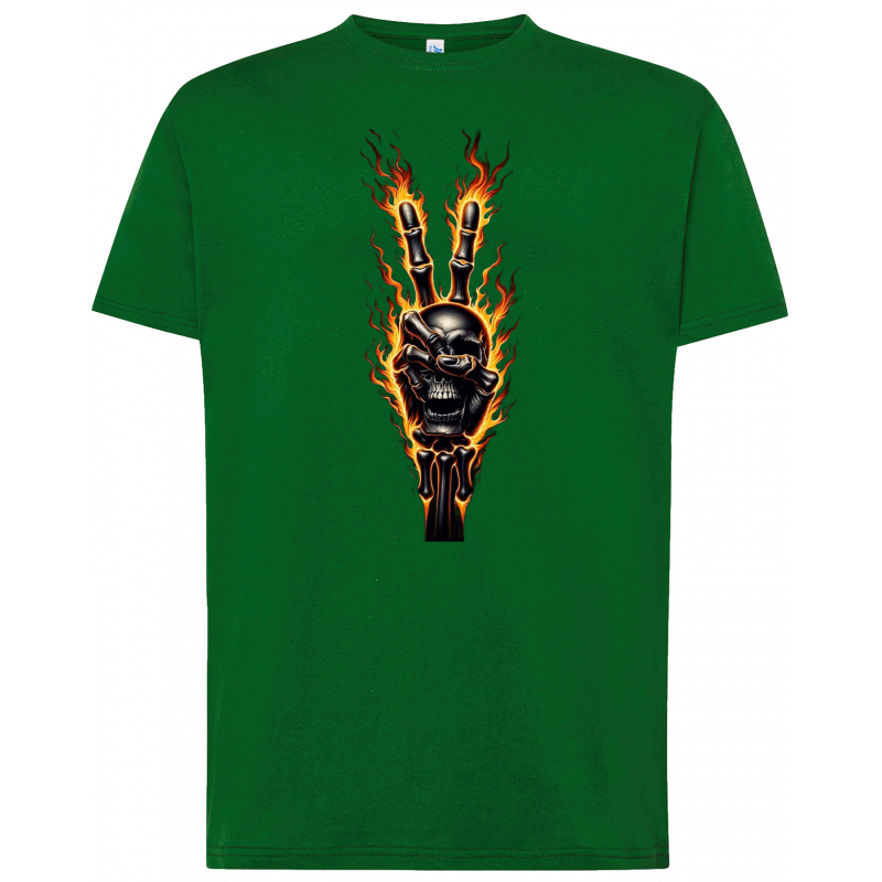 .T-shirt premium - V enflammé