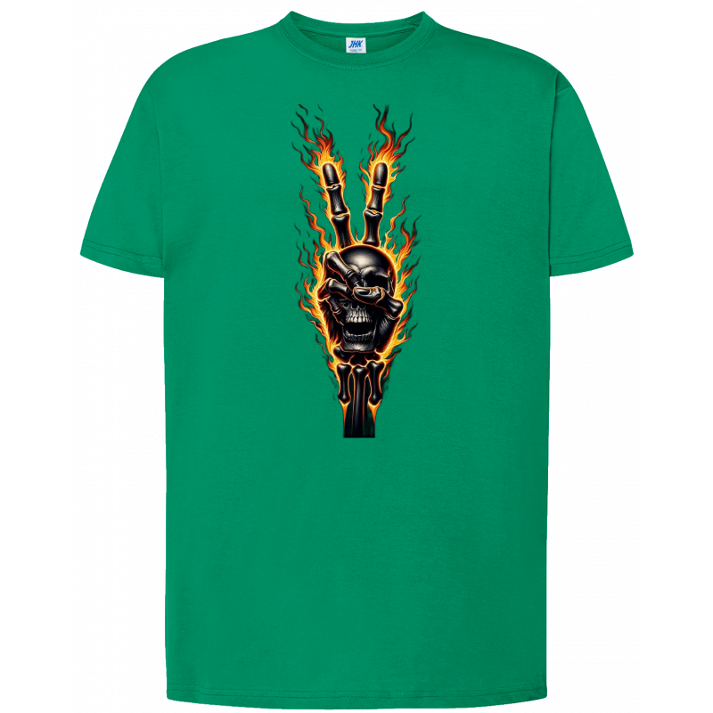 .T-shirt premium - V enflammé