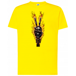 .T-shirt premium - V enflammé