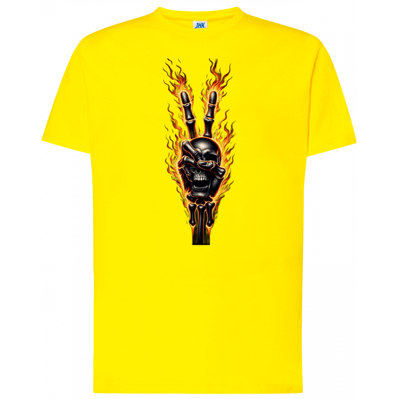 .T-shirt premium - V enflammé