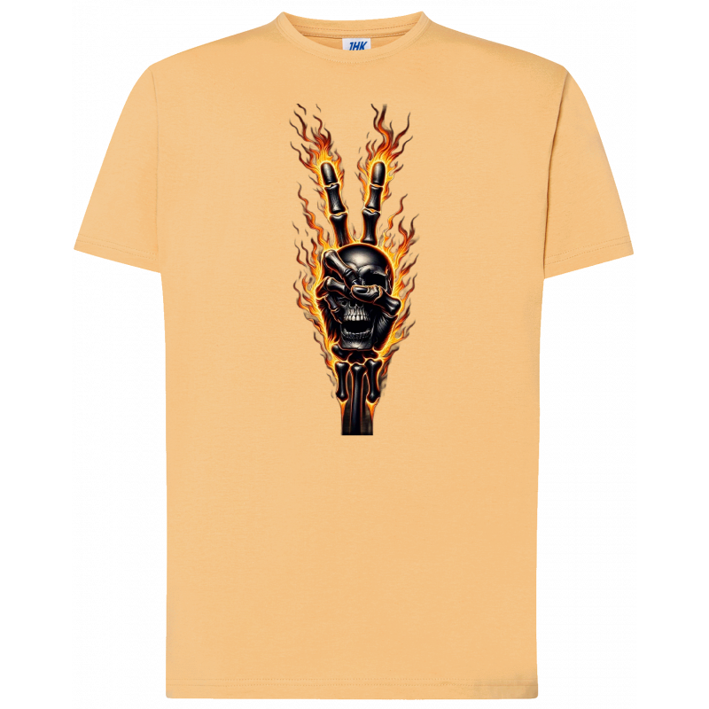 .T-shirt premium - V enflammé