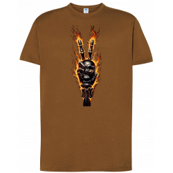 .T-shirt premium - V enflammé