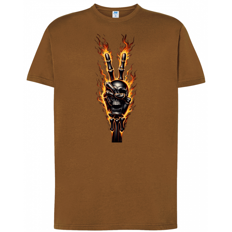 .T-shirt premium - V enflammé