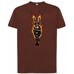 .T-shirt premium - V enflammé