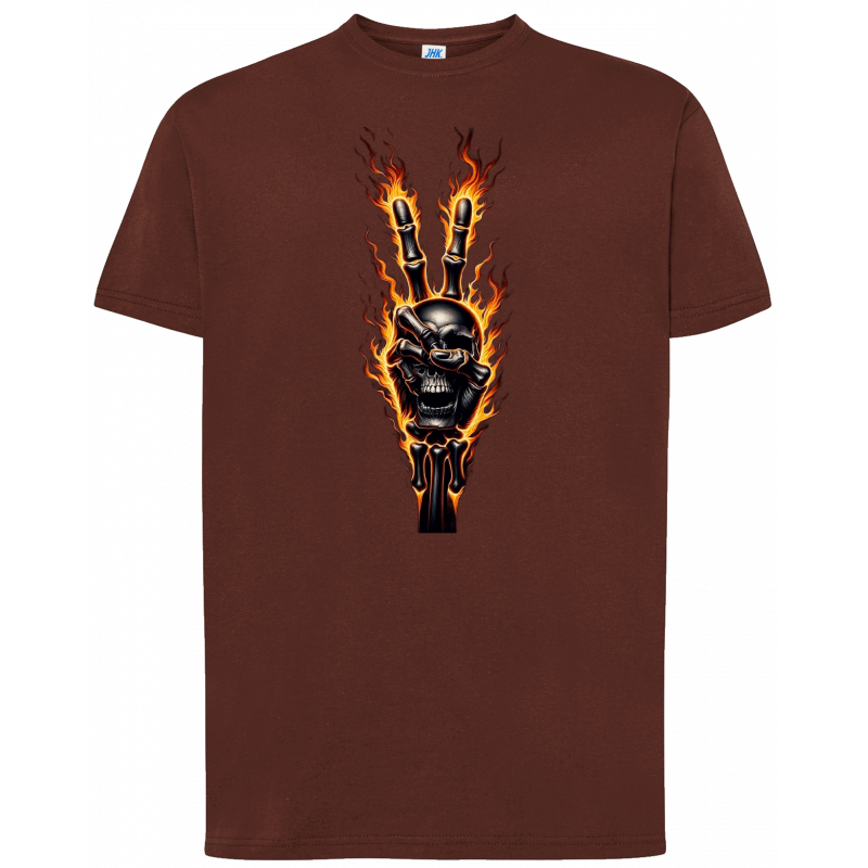 .T-shirt premium - V enflammé