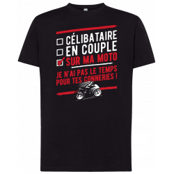 T-shirt premium - Motards(es) Célibataires