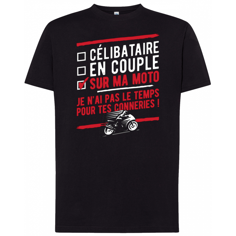 T-shirt premium - Motards(es) Célibataires