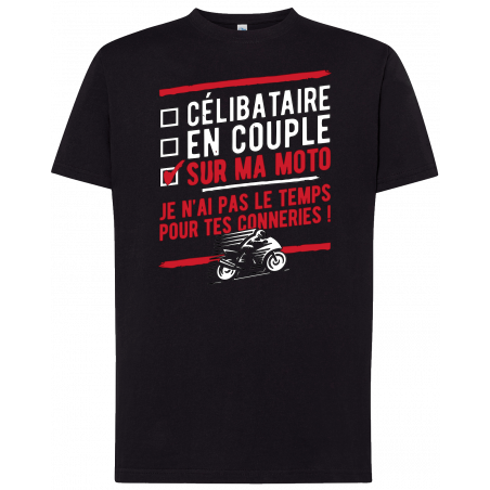 T-shirt premium - Motards(es) Célibataires