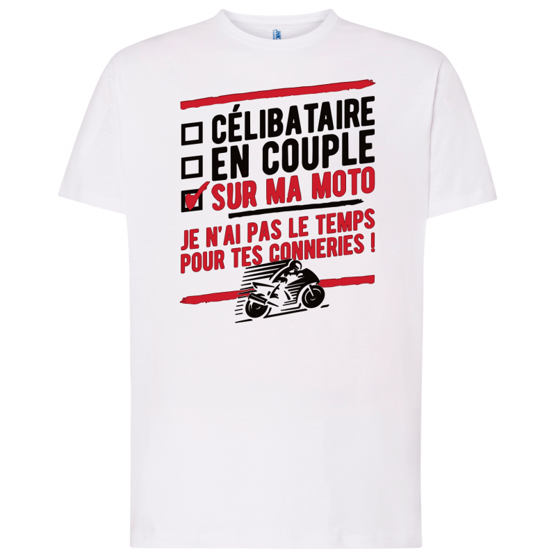 T-shirt premium - Motards(es) Célibataires
