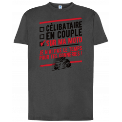 T-shirt premium - Motards(es) Célibataires
