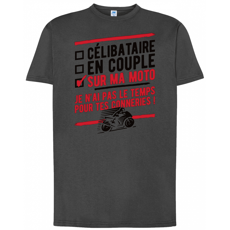T-shirt premium - Motards(es) Célibataires