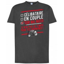 T-shirt premium - Motards(es) Célibataires