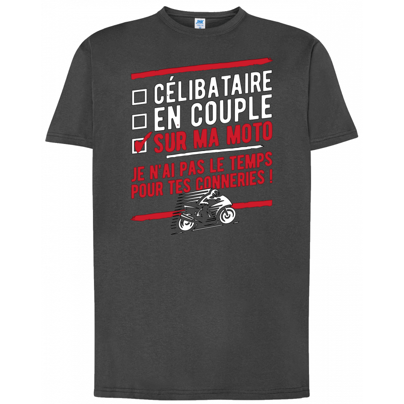 T-shirt premium - Motards(es) Célibataires