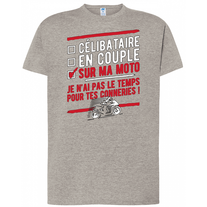 T-shirt premium - Motards(es) Célibataires