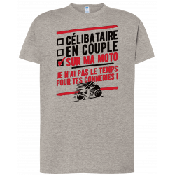 T-shirt premium - Motards(es) Célibataires