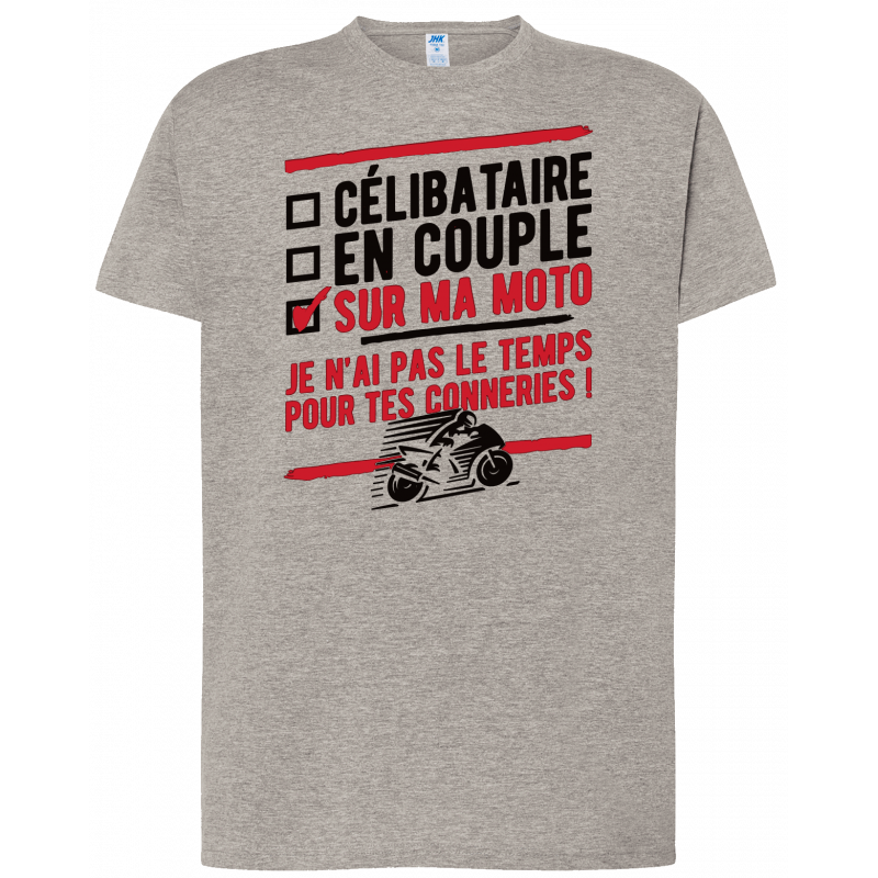T-shirt premium - Motards(es) Célibataires