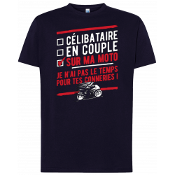 T-shirt premium - Motards(es) Célibataires