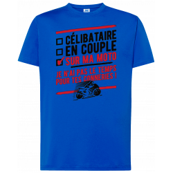 T-shirt premium - Motards(es) Célibataires