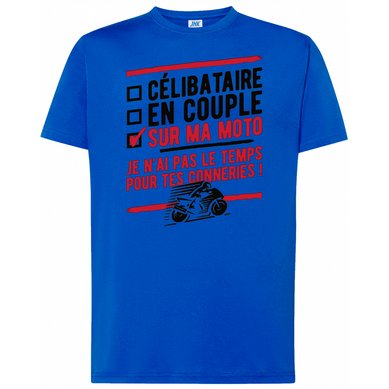 T-shirt premium - Motards(es) Célibataires