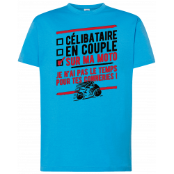 T-shirt premium - Motards(es) Célibataires