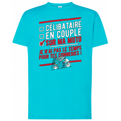 T-shirt premium - Motards(es) Célibataires