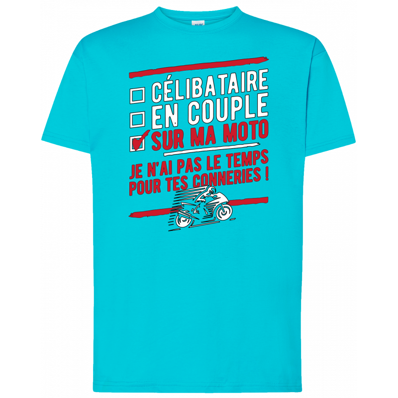 T-shirt premium - Motards(es) Célibataires