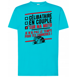 T-shirt premium - Motards(es) Célibataires