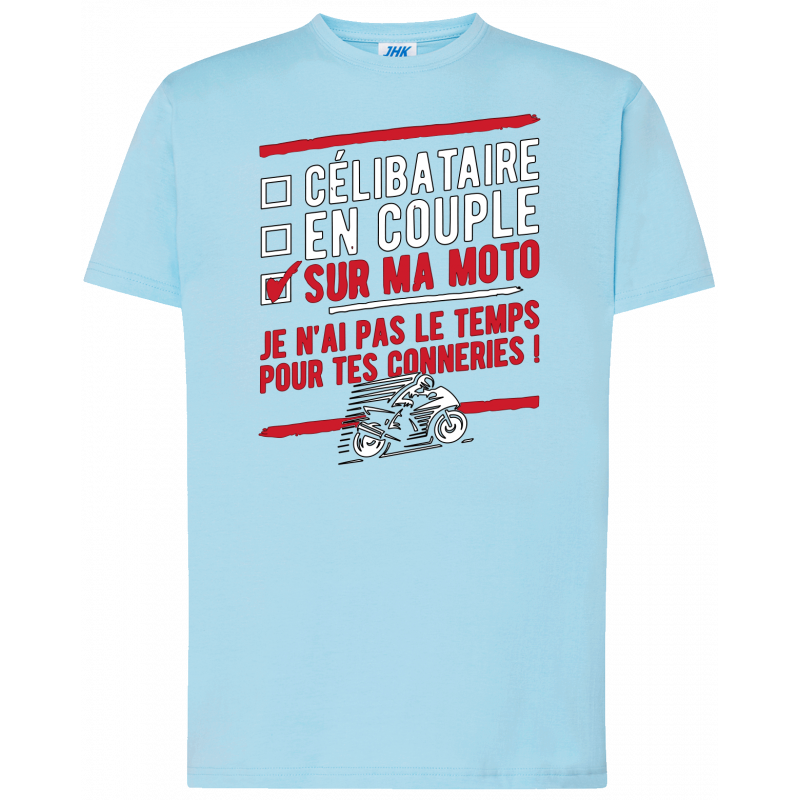 T-shirt premium - Motards(es) Célibataires