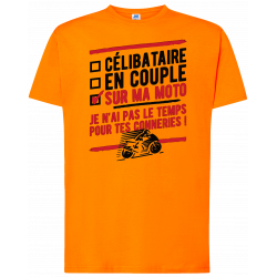 T-shirt premium - Motards(es) Célibataires