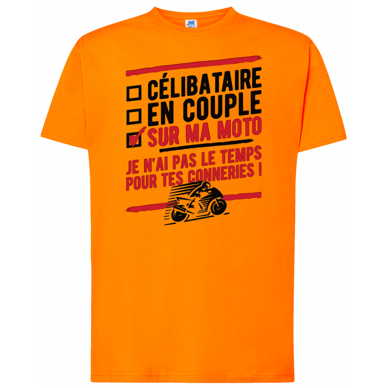 T-shirt premium - Motards(es) Célibataires