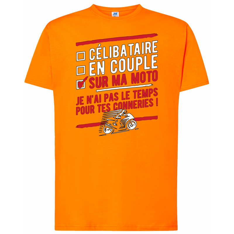 T-shirt premium - Motards(es) Célibataires