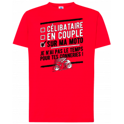 T-shirt premium - Motards(es) Célibataires