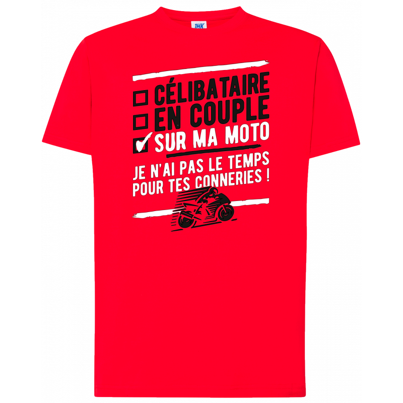 T-shirt premium - Motards(es) Célibataires