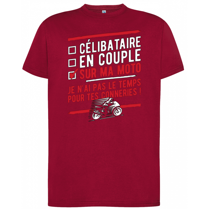 T-shirt premium - Motards(es) Célibataires
