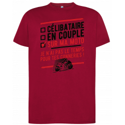 T-shirt premium - Motards(es) Célibataires