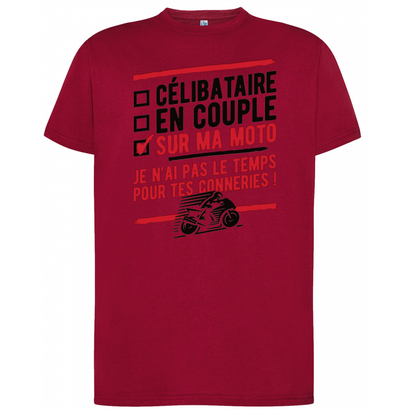 T-shirt premium - Motards(es) Célibataires